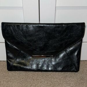 Elegant Black Clutch Bag Wallet Purse